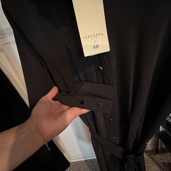 Guliva Heritage x H&M maxi dress with buttons - Picture 6 of 7